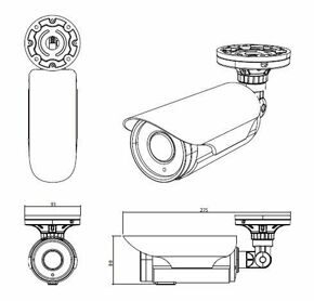 PRO-CCTV IP13-4V5ZPC